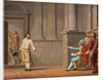 Engelbrekt Engelbrektsson before Eirik III, 1805 by Pehr Hilleström