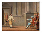 Engelbrekt Engelbrektsson before Eirik III, 1805 by Pehr Hilleström
