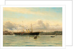 Imperial Yacht Polestar in Copenhagen Harbour by Holger Peter Svane Lübbers