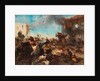 The Skirmish at Bender (Kalabaliken i Bender), 1877 by Charles Édouard Armand-Dumaresq