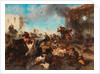 The Skirmish at Bender (Kalabaliken i Bender), 1877 by Charles Édouard Armand-Dumaresq