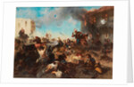 The Skirmish at Bender (Kalabaliken i Bender), 1877 by Charles Édouard Armand-Dumaresq