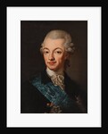 Portrait of Gustav III of Sweden, c. 1790 by Lorenz II Pasch