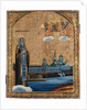 Saint Nilus of Lake Seliger, 1800s by Russian icon