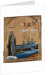 Saint Nilus of Lake Seliger, 1800s by Russian icon