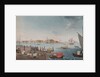 View of the Neva River and the Stock exchange in Saint Petersburg, Early 1800s by Anonymous