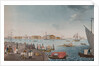 View of the Neva River and the Stock exchange in Saint Petersburg, Early 1800s by Anonymous