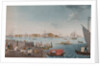 View of the Neva River and the Stock exchange in Saint Petersburg, Early 1800s by Anonymous