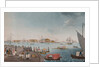 View of the Neva River and the Stock exchange in Saint Petersburg, Early 1800s by Anonymous
