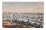 Panoramic view of Moscow, 1820s by Isidore Laurent Deroy