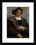 Portrait of Christopher Columbus, 1519 by Sebastiano del Piombo