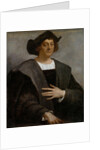 Portrait of Christopher Columbus, 1519 by Sebastiano del Piombo