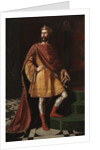 Erwig, Visigothic King, Mid of the 19th century by Ramón Cortés