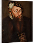 Portrait of the King Gustav I of Sweden by Ulrika Fredrika Pasch
