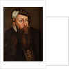 Portrait of the King Gustav I of Sweden by Ulrika Fredrika Pasch
