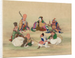 Seven Lucky Gods, ca 1878 by Anonymous