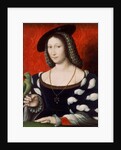Portrait of Marguerite of Navarre, c. 1527 by Jean Clouet