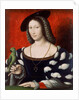 Portrait of Marguerite of Navarre, c. 1527 by Jean Clouet