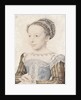 Portrait of Margaret of Valois, ca 1559 by François Clouet
