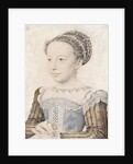 Portrait of Margaret of Valois, ca 1559 by François Clouet