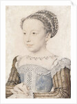 Portrait of Margaret of Valois, ca 1559 by François Clouet