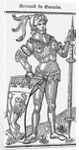 Bertrand du Guesclin (From Le Livre des faits de messire Bertrand du Guesclin), 1487 by Anonymous