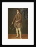 Portrait of a boy holding a tennis racket and ball, Between 1558 and 1563 by Circle of Sofonisba Anguissola