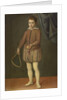 Portrait of a boy holding a tennis racket and ball, Between 1558 and 1563 by Circle of Sofonisba Anguissola