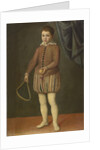 Portrait of a boy holding a tennis racket and ball, Between 1558 and 1563 by Circle of Sofonisba Anguissola