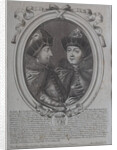 The Tsars Ivan Alexeyevich and Peter Alexeyevich of Russia by Nicolas de Larmessin