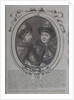 The Tsars Ivan Alexeyevich and Peter Alexeyevich of Russia by Nicolas de Larmessin