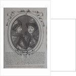 The Tsars Ivan Alexeyevich and Peter Alexeyevich of Russia by Nicolas de Larmessin