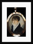 Portrait of the poet Percy Bysshe Shelley, ca 1825 by Anonymous