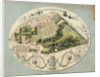 Plan of the Montreuil Estate of Madame Elisabeth, 1788 by Jean-Jacques Huvé