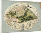 Plan of the Montreuil Estate of Madame Elisabeth, 1788 by Jean-Jacques Huvé