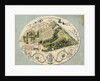Plan of the Montreuil Estate of Madame Elisabeth, 1788 by Jean-Jacques Huvé