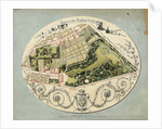 Plan of the Montreuil Estate of Madame Elisabeth, 1788 by Jean-Jacques Huvé