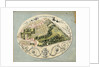 Plan of the Montreuil Estate of Madame Elisabeth, 1788 by Jean-Jacques Huvé