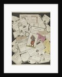 Trompe loeil with the Assignats, c. 1796 by Joseph Hunin