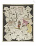 Trompe loeil with the Assignats, c. 1796 by Joseph Hunin