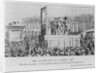 The Execution of Louis XVI in the Place de la Revolution on 21 January 1793, c. 1793 by Anonymous