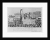 The Execution of Louis XVI in the Place de la Revolution on 21 January 1793, c. 1793 by Anonymous