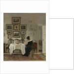 Mother and Child at the table by Carl Holsøe