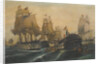 The Battle of Trafalgar by Constantinos Volanakis