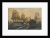 The Battle of Trafalgar by Constantinos Volanakis