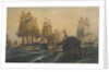 The Battle of Trafalgar by Constantinos Volanakis