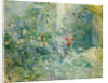 Garden in Bougival (Le jardin à Bougival), 1884 by Berthe Morisot