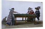 Game of Billiards, ca 1620-1625 by Adriaen Pietersz. van de Venne