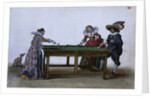 Game of Billiards, ca 1620-1625 by Adriaen Pietersz. van de Venne