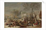 The Sack of a Village by Pieter Snayers